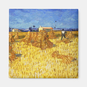 Vincent van Gogh - Harvest in Provence Magnet