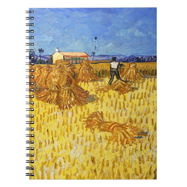 Vincent van Gogh - Harvest in Provence Notebook (Front)