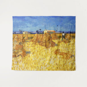 Vincent van Gogh - Harvest in Provence Tapestry