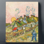 Vincent Van Gogh - Houses And Figure Plaque<br><div class="desc">Vincent Van Gogh - Houses And Figure</div>