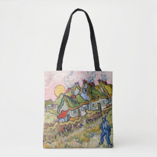 Vincent van Gogh - Houses and Figure Tote Bag