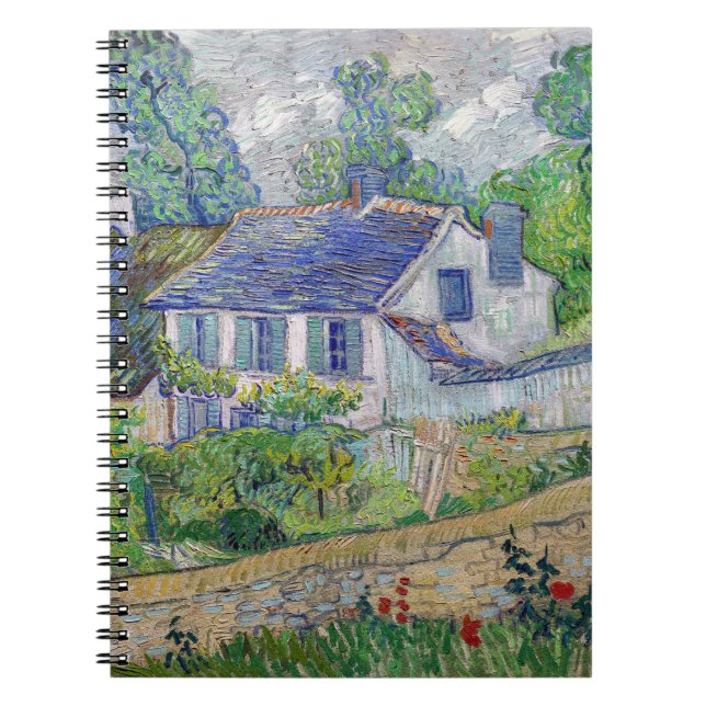 Vincent van Gogh - Houses at Auvers Notebook (Front)