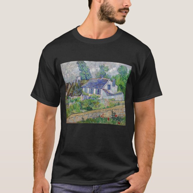 Vincent van Gogh - Houses at Auvers T-Shirt (Front)