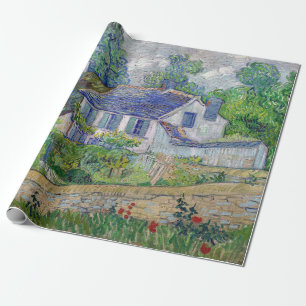 Vincent van Gogh - Houses at Auvers Wrapping Paper