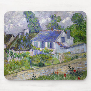 Vincent van Gogh, Houses in Auvers Mouse Pad