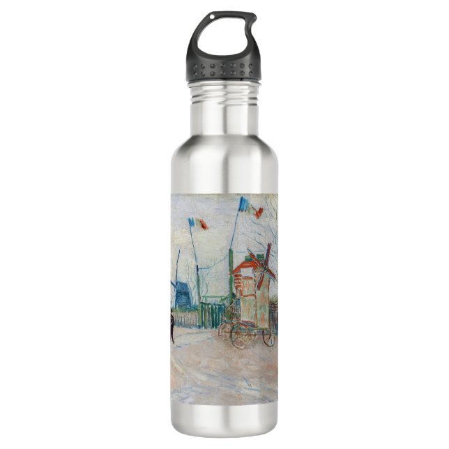 Vincent van Gogh - Impasse des Deux Freres 710 Ml Water Bottle (Front)