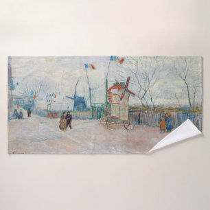 Vincent van Gogh - Impasse des Deux Freres Bath Towel Set