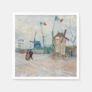 Vincent van Gogh - Impasse des Deux Freres Napkin