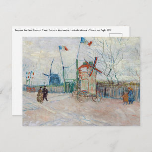 Vincent van Gogh - Impasse des Deux Freres Postcard