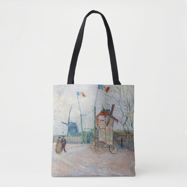 Vincent van Gogh - Impasse des Deux Freres Tote Bag (Front)