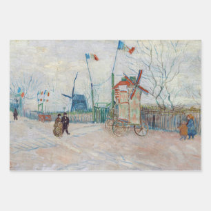 Vincent van Gogh - Impasse des Deux Freres Wrapping Paper Sheet