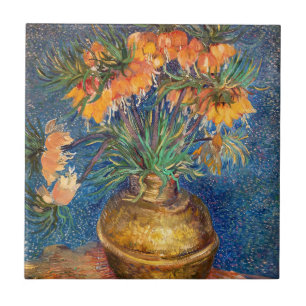Vincent van Gogh - Imperial Fritillaries Ceramic Tile
