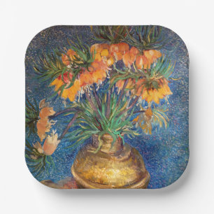 Vincent van Gogh - Imperial Fritillaries Paper Plate