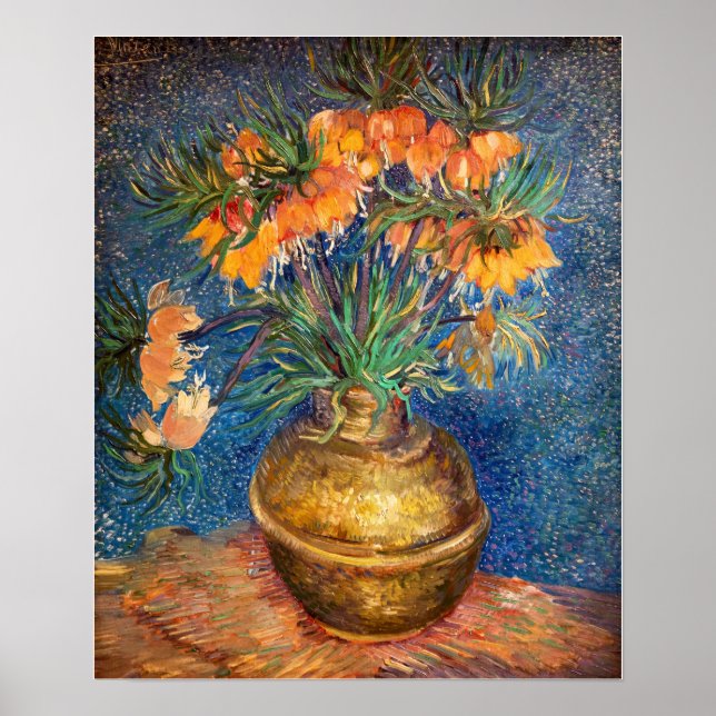 Vincent van Gogh - Imperial Fritillaries Poster (Front)
