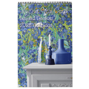Vincent Van Gogh Inspired Interiors 2026  Calendar