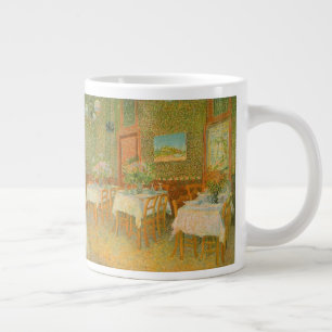 Vincent van Gogh - Interior of a Restaurant Large Coffee Mug