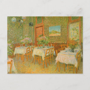 Vincent van Gogh - Interior of a Restaurant Postcard
