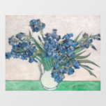 Vincent van Gogh - Irises<br><div class="desc">Irises / Still Life: Vase with Irises - Vincent van Gogh,  Oil on Canvas,  1890</div>