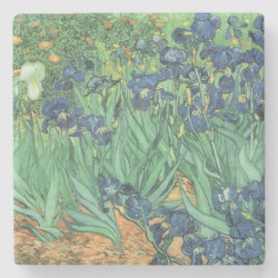 Vincent van Gogh Irises, 1889 Stone Coaster