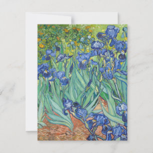 Vincent Van Gogh - Irises 1889 Thank You Card