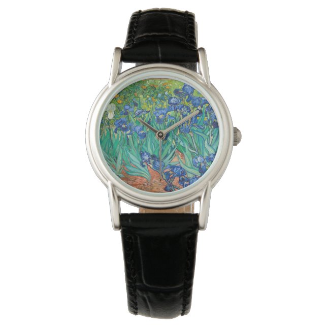 VINCENT VAN GOGH - Irises 1889 Watch (Front)