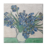 Vincent Van Gogh | Irises, 1890 Ceramic Tile<br><div class="desc">Irises,  1890 by Vincent Van Gogh � Bridgeman Images</div>