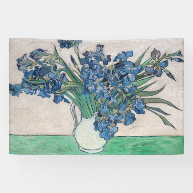 Vincent van Gogh - Irises Banner (Horizontal)