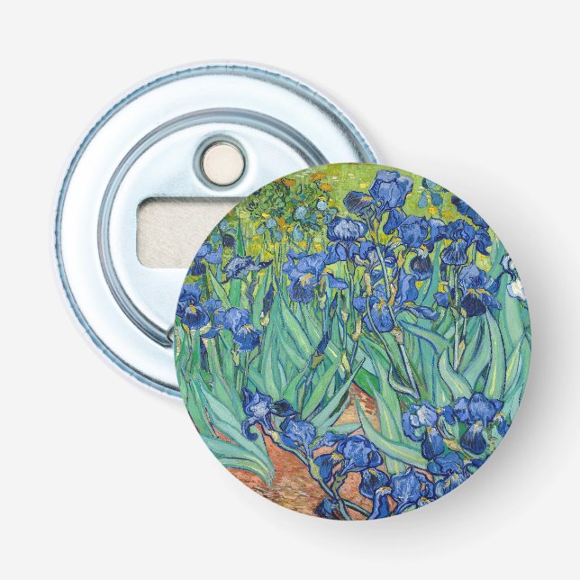 Vincent Van Gogh - Irises Bottle Opener (Front)