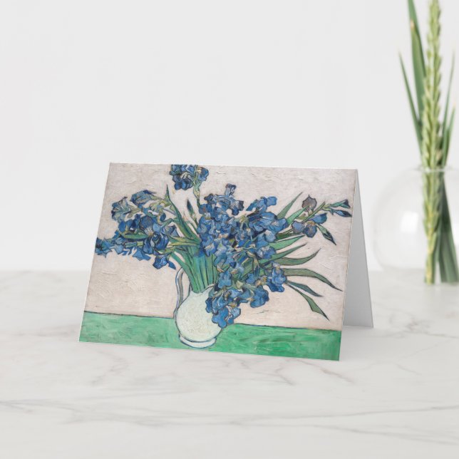 Vincent van Gogh - Irises Card (Front)