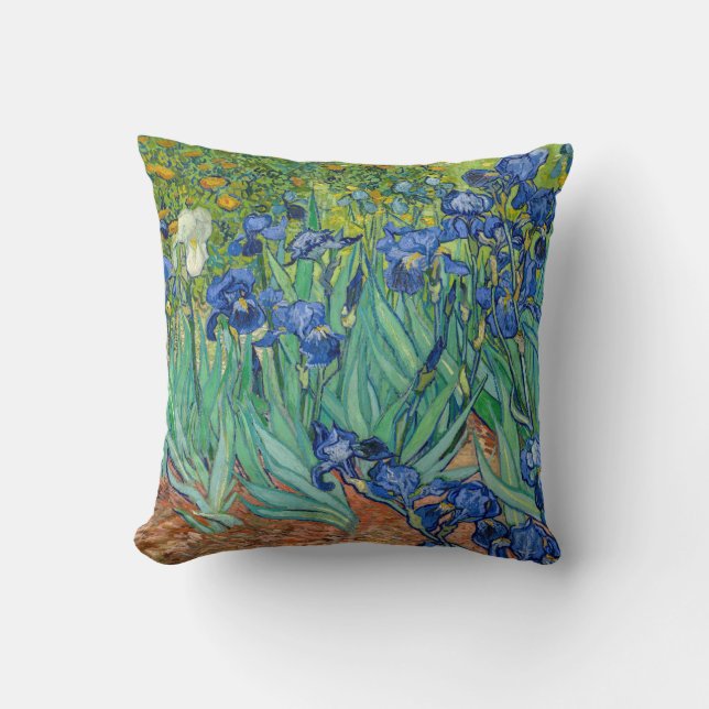 Vincent Van Gogh - Irises Cushion (Front)