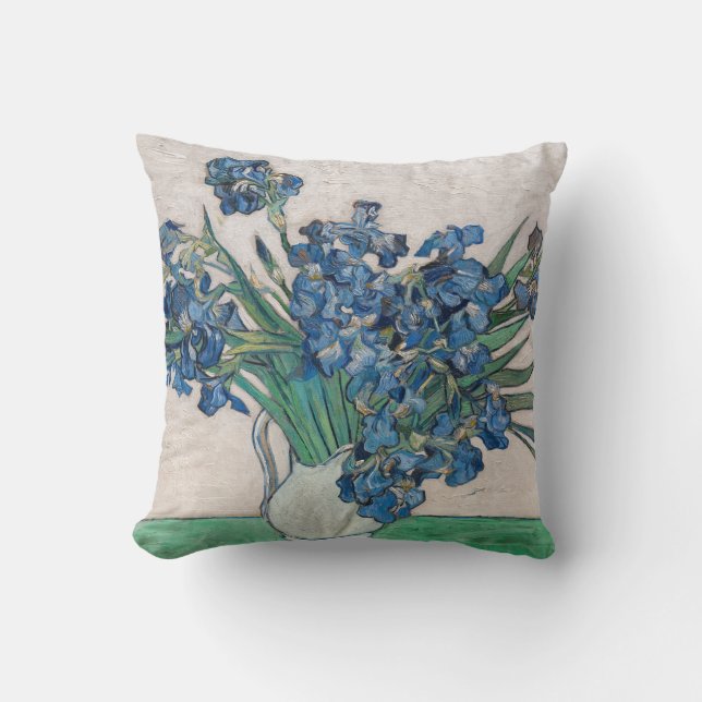 Vincent van Gogh - Irises Cushion (Front)