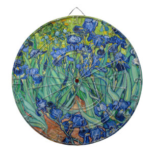 Vincent Van Gogh - Irises Dartboard