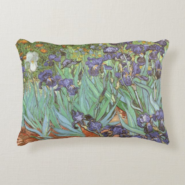 Vincent van Gogh - Irises Decorative Cushion (Front)