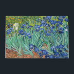 Vincent Van Gogh - Irises Doormat<br><div class="desc">Irises / Iris - Vincent Van Gogh,  1889</div>