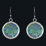 Vincent Van Gogh - Irises Earrings<br><div class="desc">Irises / Iris - Vincent Van Gogh,  1889</div>