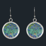 Vincent Van Gogh - Irises Earrings<br><div class="desc">Irises / Iris - Vincent Van Gogh,  1889</div>