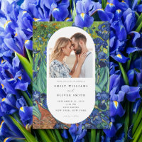 Vincent Van Gogh Irises Floral Photo Wedding