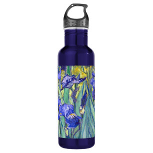 Vincent Van Gogh Irises Floral Vintage Fine Art 710 Ml Water Bottle