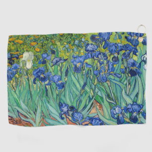 Vincent Van Gogh - Irises Golf Towel