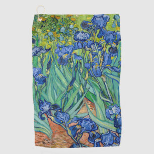 Vincent Van Gogh - Irises Golf Towel