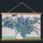 Vincent van Gogh - Irises Hanging Tapestry<br><div class="desc">Irises / Still Life: Vase with Irises - Vincent van Gogh,  Oil on Canvas,  1890</div>