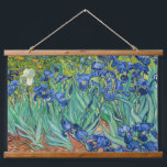 Vincent Van Gogh - Irises Hanging Tapestry<br><div class="desc">Irises / Iris - Vincent Van Gogh,  1889</div>