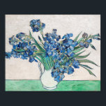 Vincent Van Gogh. Irises. Impressionism floral Poster<br><div class="desc">Vincent Van Gogh "Irises" poster.</div>