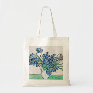 Vincent Van Gogh. Irises. Impressionism floral Tote Bag