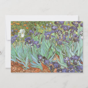 Vincent van Gogh - Irises Invitation