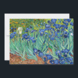 Vincent Van Gogh - Irises Invitation<br><div class="desc">Irises / Iris - Vincent Van Gogh,  1889</div>