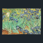 Vincent Van Gogh Irises Kitchen Towel<br><div class="desc">Vincent Van Gogh Irises Kitchen Towel.  Makes a unique and lasting gift for any Van Gogh lover.</div>