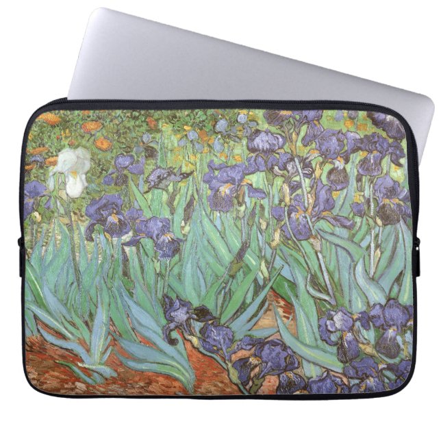 Vincent van Gogh - Irises Laptop Sleeve (Front)