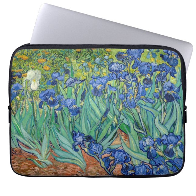Vincent Van Gogh - Irises Laptop Sleeve (Front)