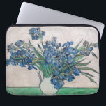 Vincent van Gogh - Irises Laptop Sleeve<br><div class="desc">Irises / Still Life: Vase with Irises - Vincent van Gogh,  Oil on Canvas,  1890</div>